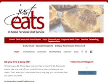 Tablet Screenshot of justeatsdfw.com